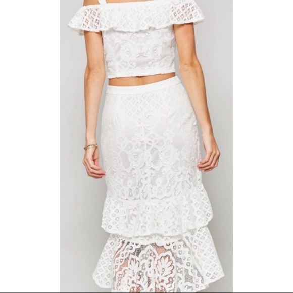 NEW! Stunning Lace 2piece skirt set - Picture 3 of 8